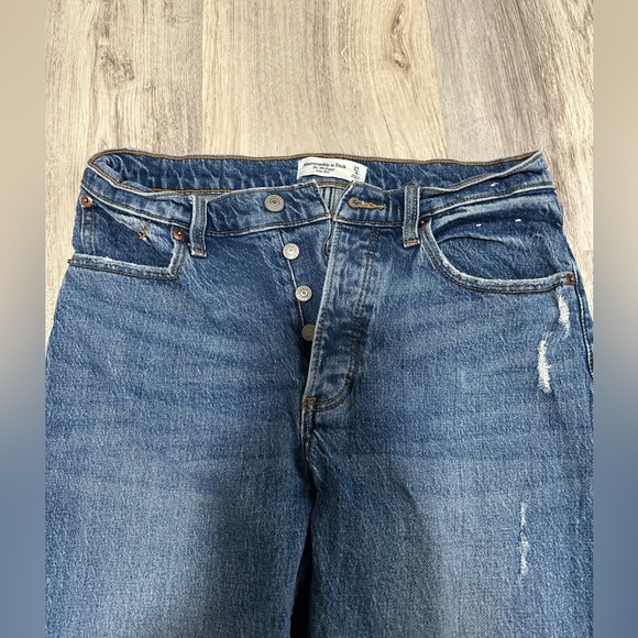 Abercrombie & Fitch 90s baggy low rise size 27 - Picture 2 of 3